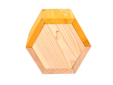 Bijenhuis zeshoekig - afbeelding 2