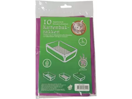 Bio kattenbakzak lavendel l a 10