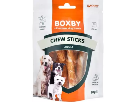 Boxby chew stick met kip l80g - afbeelding 1