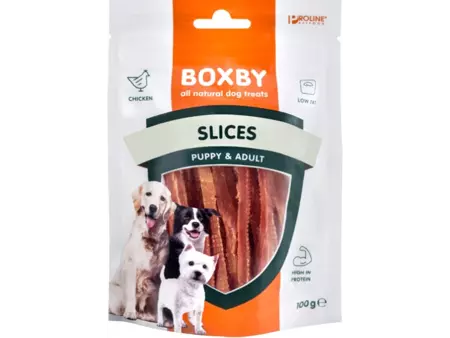 Boxby slices dogs 100g - afbeelding 1