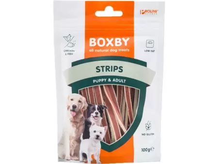 Boxby stripes dogs 100g - afbeelding 1