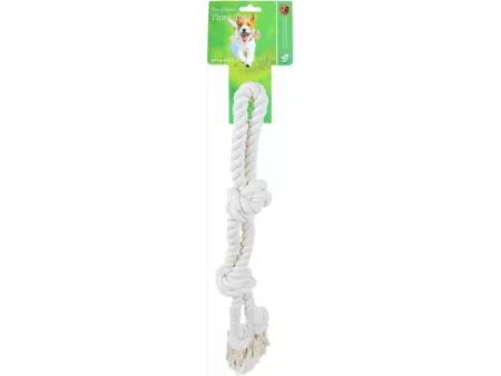 Floss-toy halter groot wit