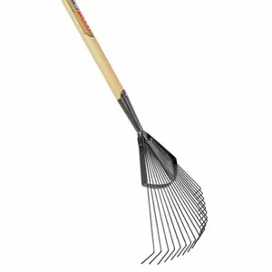 Gazonhark 20 tands professioneel gesmeed 140cm steel - afbeelding 2