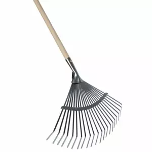 Gazonhark verzinkt platte tanden 150cm steel - afbeelding 2