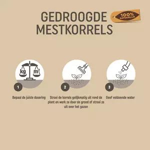 Pokon Gedroogde Mestkorrel 10kg - afbeelding 3