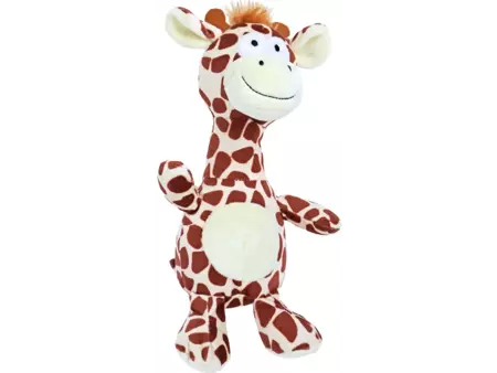 Giraffe pluche met piep l25cm