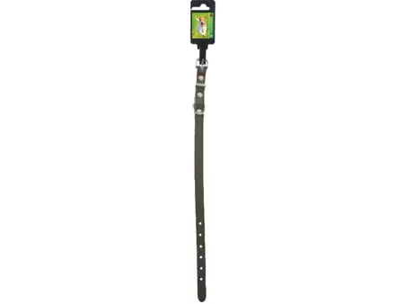 Halsband 12mm/30cm donkerbruin