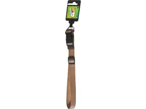 Halsband verstelb. 20mm/45-60cm brn - afbeelding 2