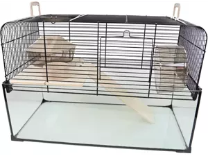 Hamsterkooi vision 51 zwart - afbeelding 2