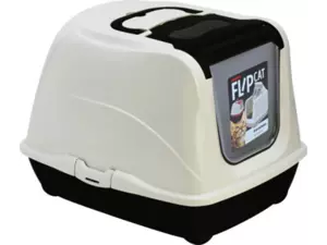 Kattentoilet flip cat 57cm zwrt - afbeelding 1