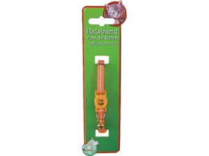 Kitten halsb.poly.neon refl oranje - afbeelding 2