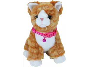 Kitten halsb.poly.neon refl roze - afbeelding 2