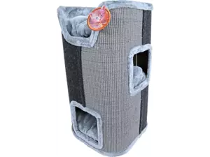 Krab/klimmeubel 2-gaats h75cm gr/zw - afbeelding 2