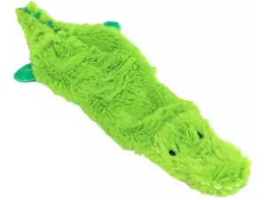 Krokodil plat groen l35cm - afbeelding 1