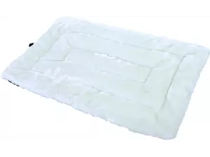 Ligkussen cozy duo l88b55cm gr/wit - afbeelding 2