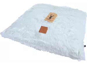 Ligkussen l55b55cm polar white - afbeelding 2