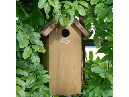 Nestkast koolmees koperen dak - afbeelding 3