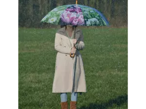Paraplu bloemen - afbeelding 3