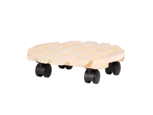 Ronde outdoor plantentrolley L - afbeelding 2