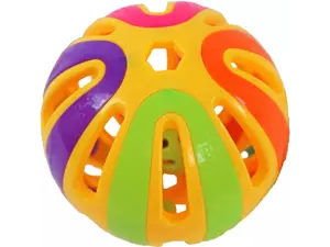 Plastic knaagdier bal+2 bel 12.5cm - afbeelding 1