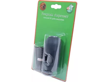 Poepzak dispencer koker+40 poepzak