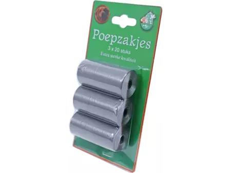 Poepzakjes grs pak 3 rol a 20