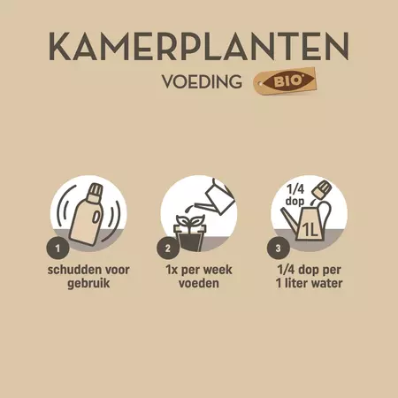 Pokon Bio Kamerplanten Voeding 1L - afbeelding 3