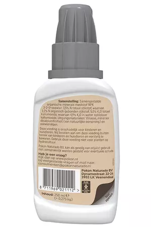 Pokon Bio Kamerplanten Voeding 250ml - afbeelding 2