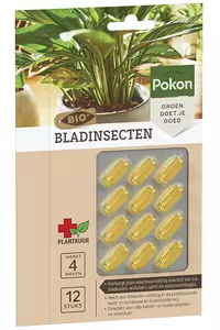 Pokon Bio Plantkuur Bladinsectgevoelige Planten Capsules 12 stuks - afbeelding 4