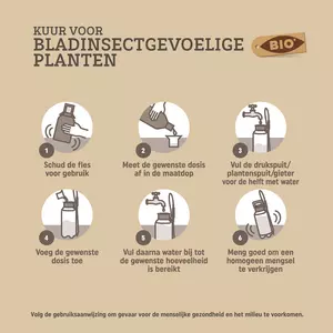 Pokon Bio Plantkuur Bladinsectgevoelige Planten Concentraat 500ml - afbeelding 3