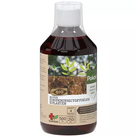 Pokon Bio Plantkuur Bodeminsectgevoelige Planten Concentraat 500ml - afbeelding 1