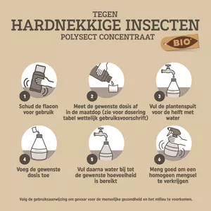 Pokon Bio Tegen Hardnekkige Insecten Polysect Concentraat 175ml - afbeelding 3