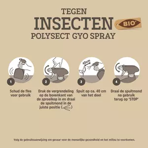 Pokon Bio Tegen Insecten Polysect GYO Spray 800ml - afbeelding 3