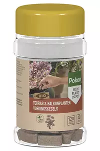 Pokon Bio Terras & Balkon Planten Voedingskegels 40st - afbeelding 1