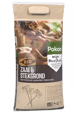 Pokon Bio Zaai & Stekgrond 10L - afbeelding 1