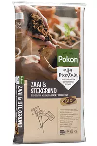 Pokon Bio Zaai & Stekgrond 20L - afbeelding 1