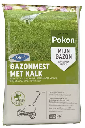 Pokon Gazonmest met Kalk 16,8kg voor 250m² - afbeelding 13