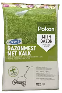 Pokon Gazonmest met Kalk 16,8kg voor 250m² - afbeelding 13
