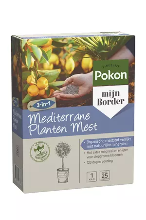 Pokon Mediterrane Planten Mest 1kg - afbeelding 1