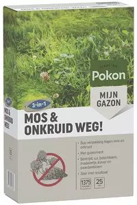 Pokon Mos en Onkruid Weg! 3-in-1 voor 25m² - afbeelding 5