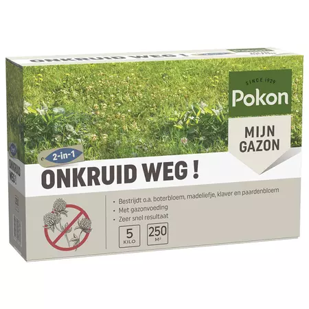 Pokon Onkruid Weg! 5kg voor 250m²