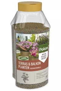 Pokon Terras & Balkon Planten Voedingskorrels 1800gr - afbeelding 1