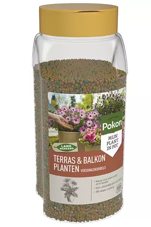 Pokon Terras & Balkon Planten Voedingskorrels 800gr - afbeelding 1