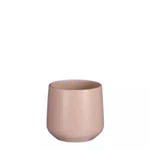 Amber d14h13.5cm l.roze mat