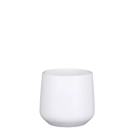 Amber d14h13.5cm wit mat