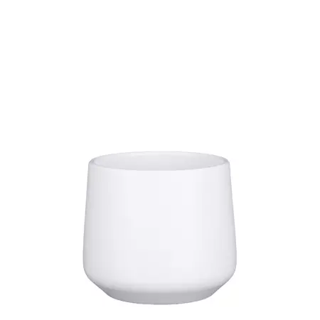 Amber d15.5h14cm wit mat