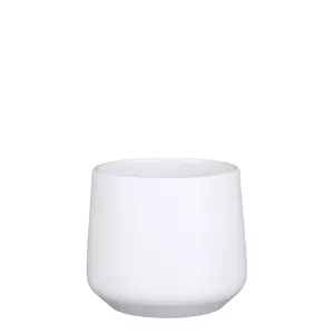 Amber d15.5h14cm wit mat