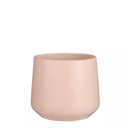 Amber d21h18cm l.roze mat