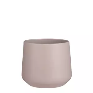 Amber d21h18cm taupe mat
