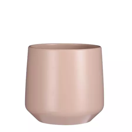 Amber d23.5h21cm l.roze mat